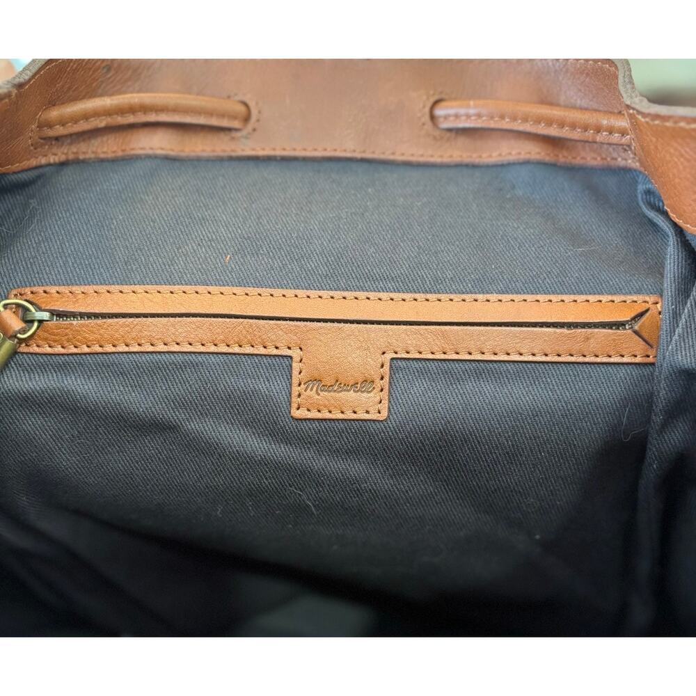 Madewell The Transport Rucksack NWOT - Picture 5 of 6